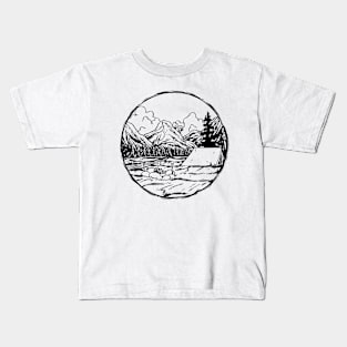 The Camping Spot Kids T-Shirt